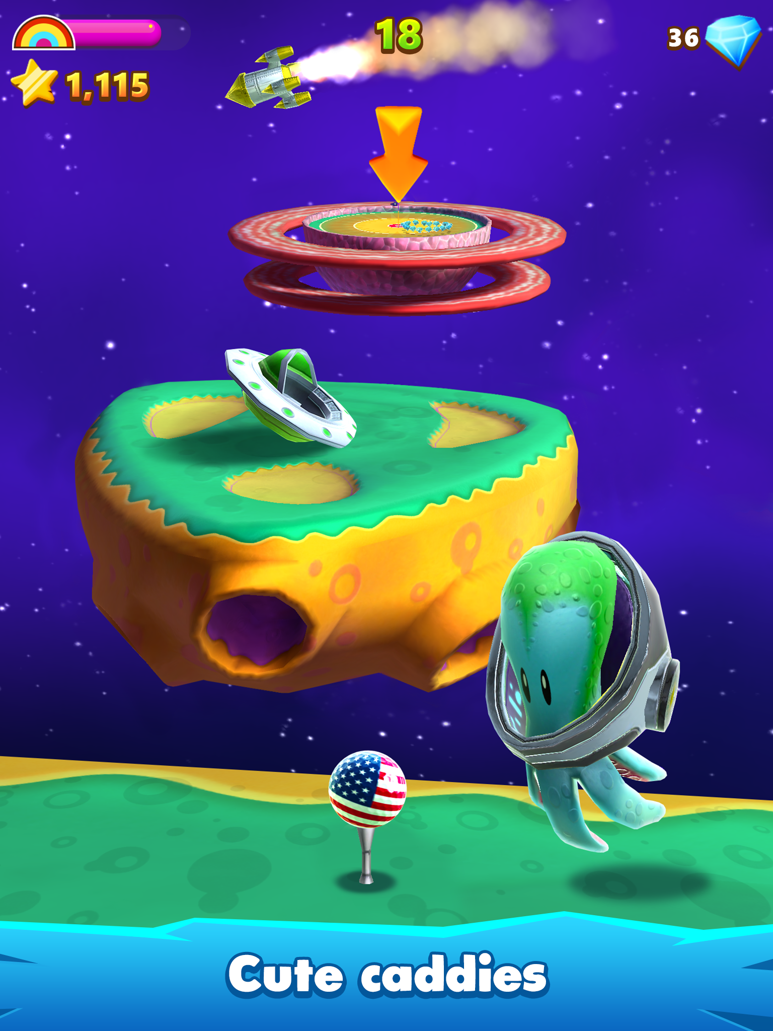 Golf Island 遊戲截圖