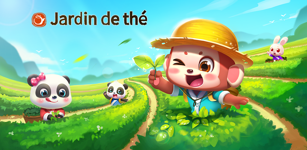 Banner of Le jardin de thé de Bébé Panda 8.65.00.00