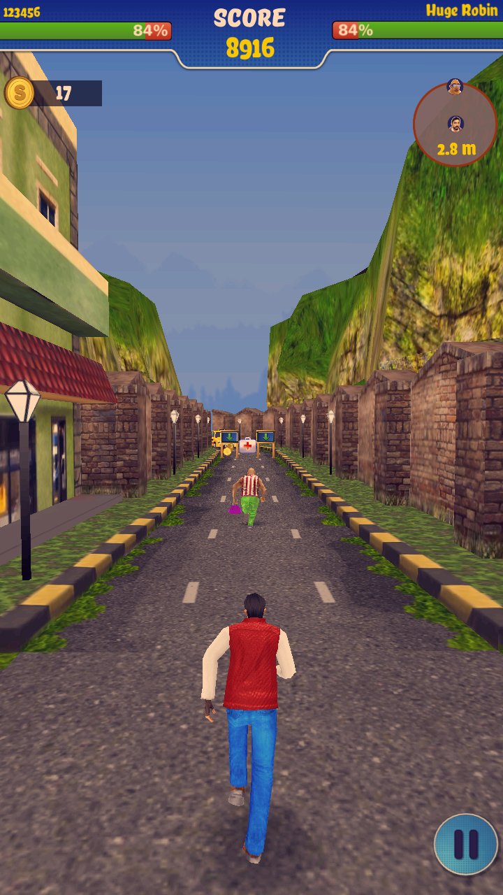 Robber Catch: Street Run Game Screenshot