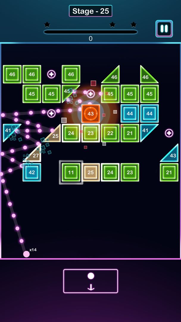 Balls Bounce Brick Breaker Quest: Puzzle Challenge screenshot game