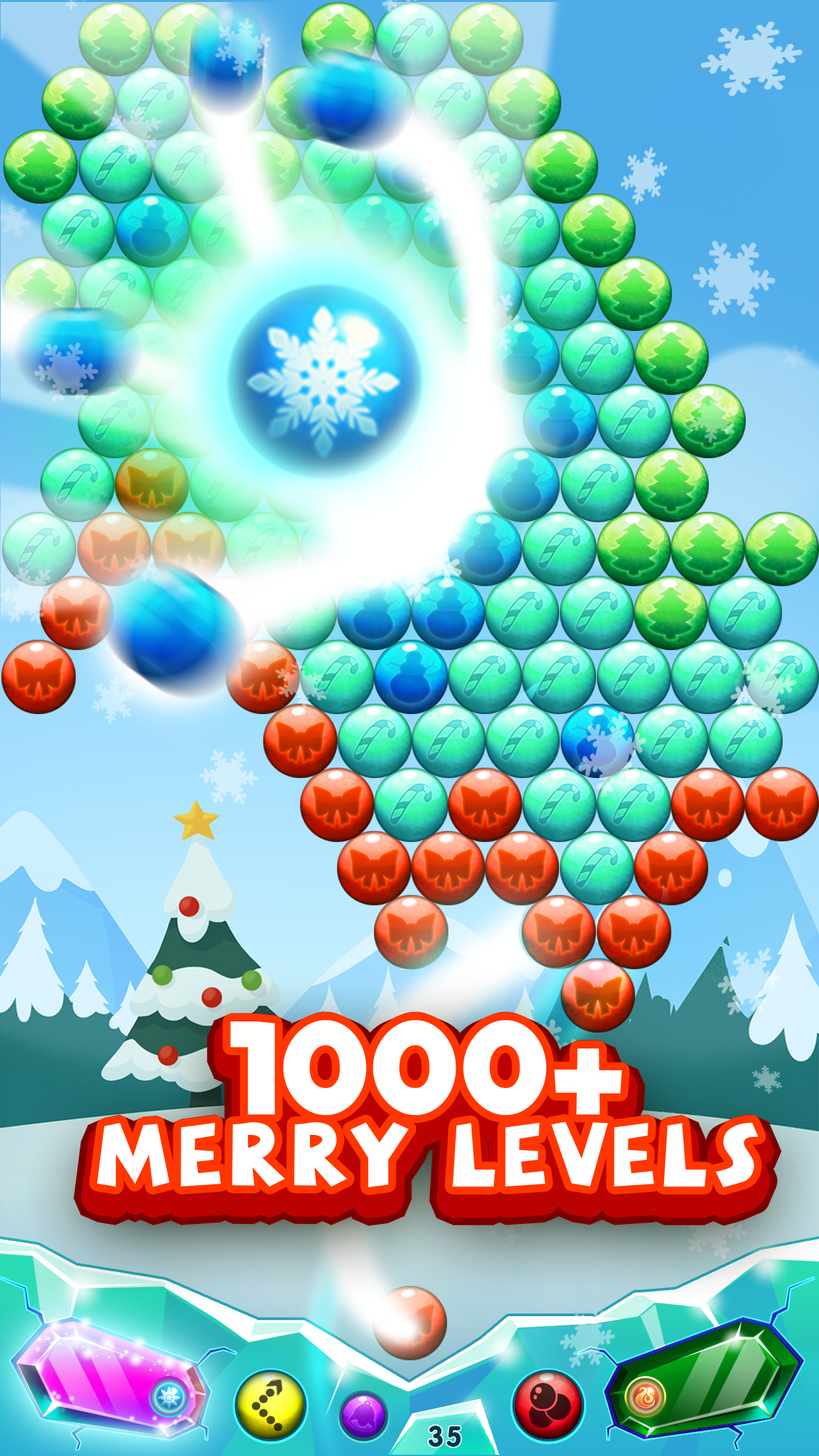 Cuplikan Layar Game Bubble Pop Holidays