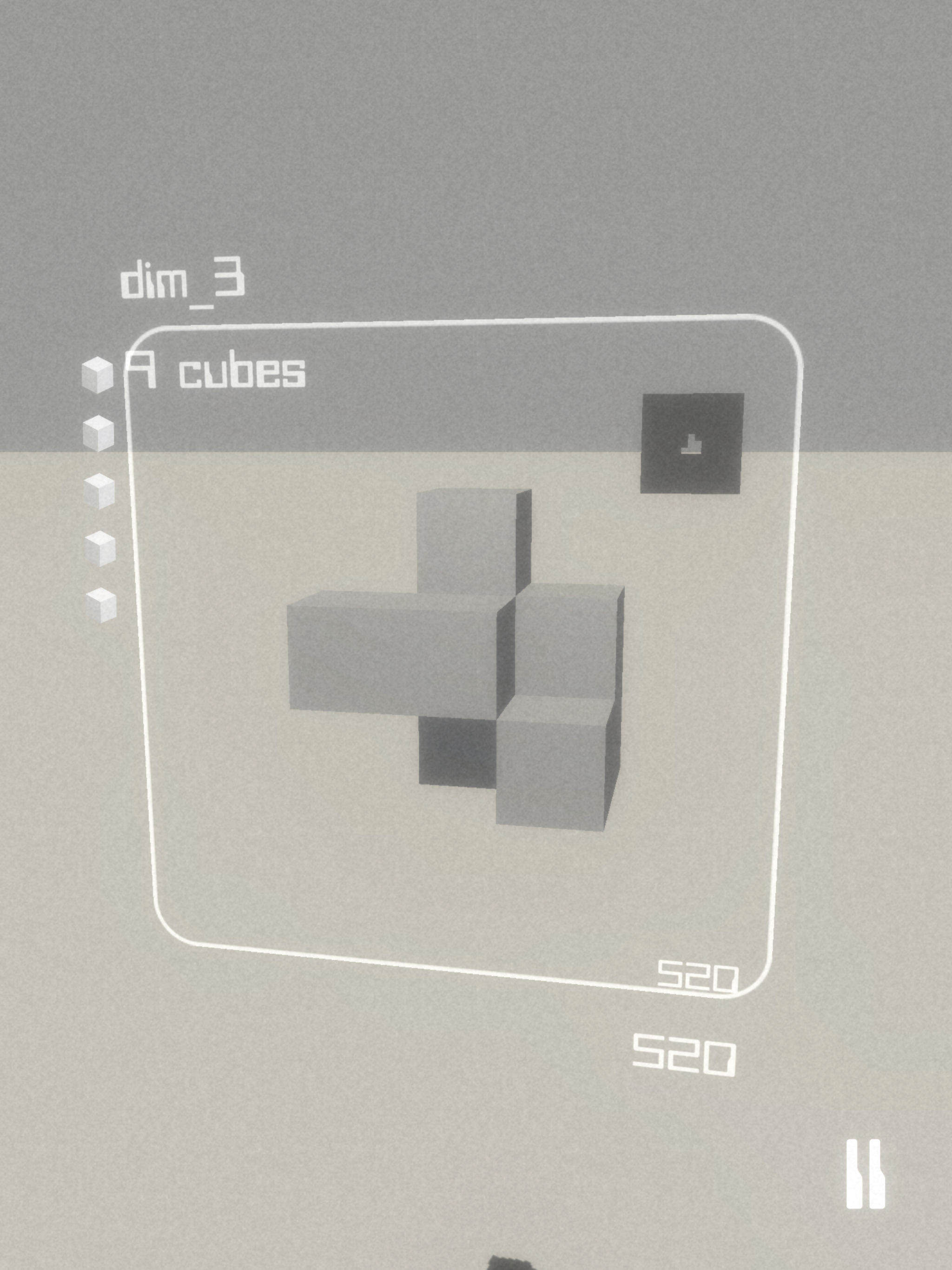 Cuplikan Layar Game Tesseract Game
