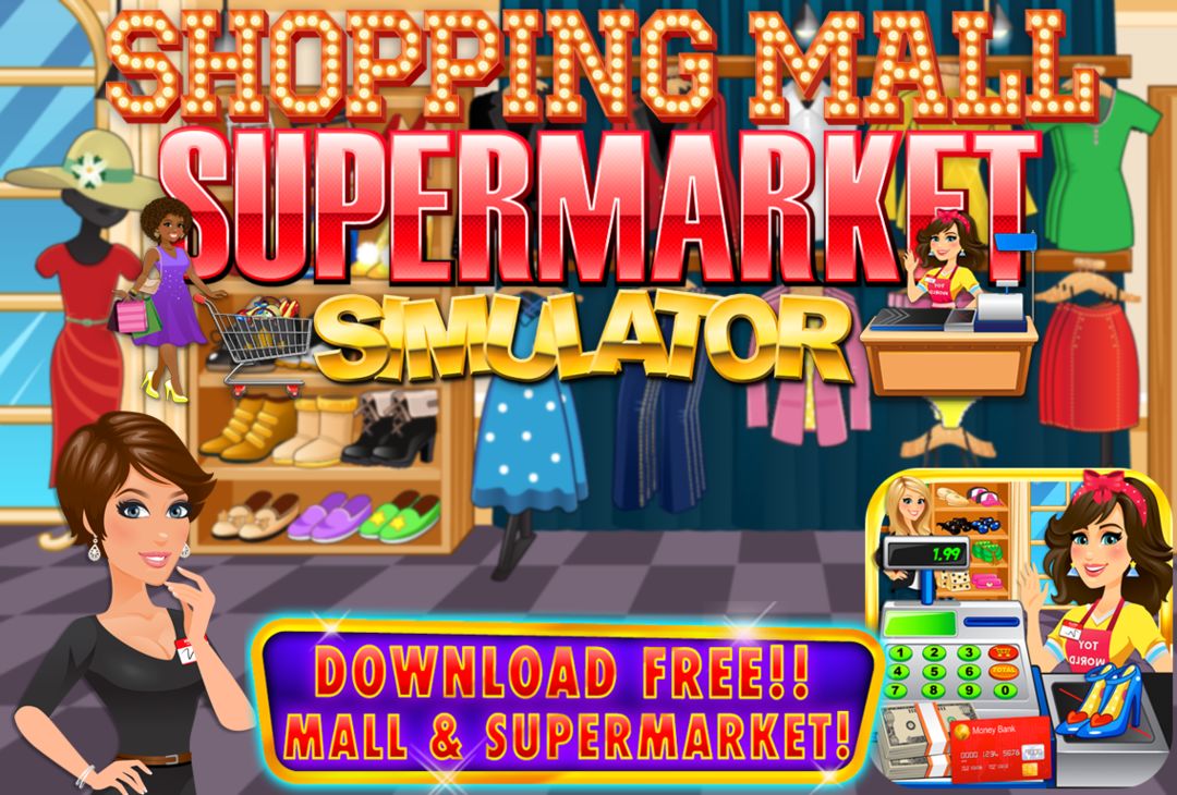 Mall & Supermarket Simulator遊戲截圖