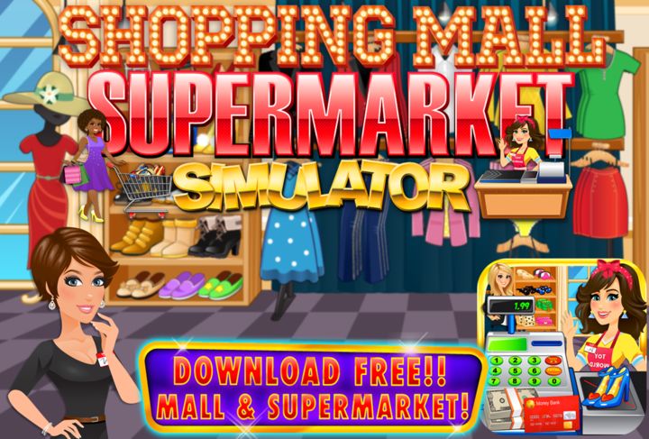 Screenshot 1 of Mall & Supermarket Simulator 1.3