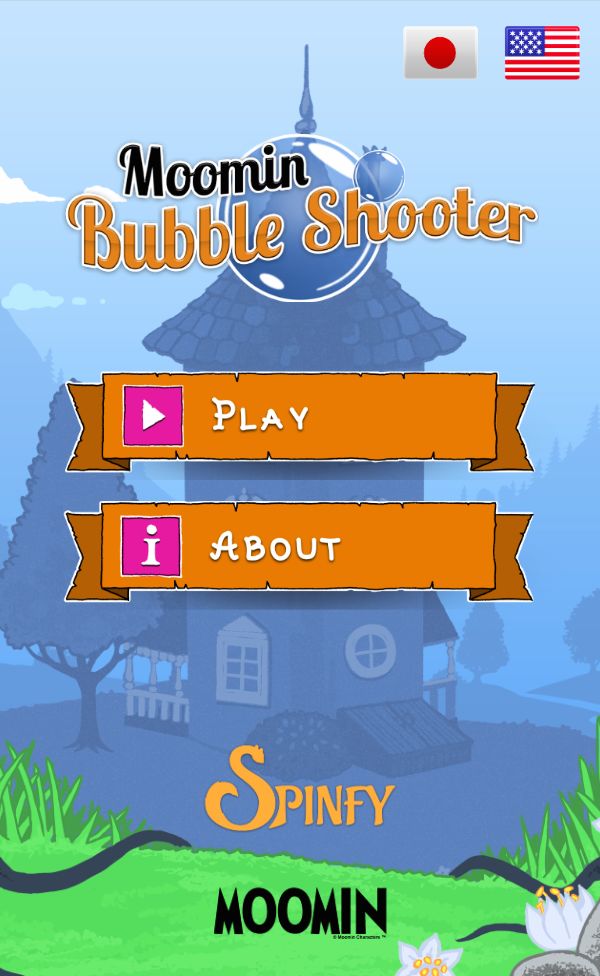 Moomin Bubble screenshot game