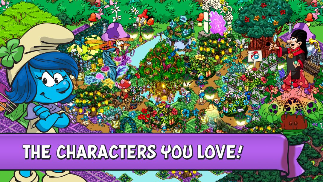 Screenshot of Smurfs' Village