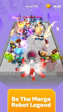 Craft Robot: Merge Block Game Screenshot