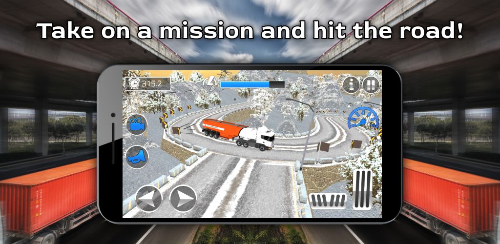 Truck simulator ภาพหน้าจอเกม