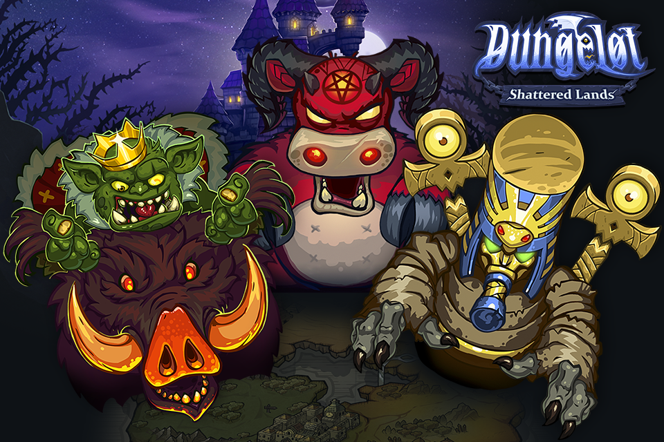 Dungelot Shattered Lands Game Screenshot