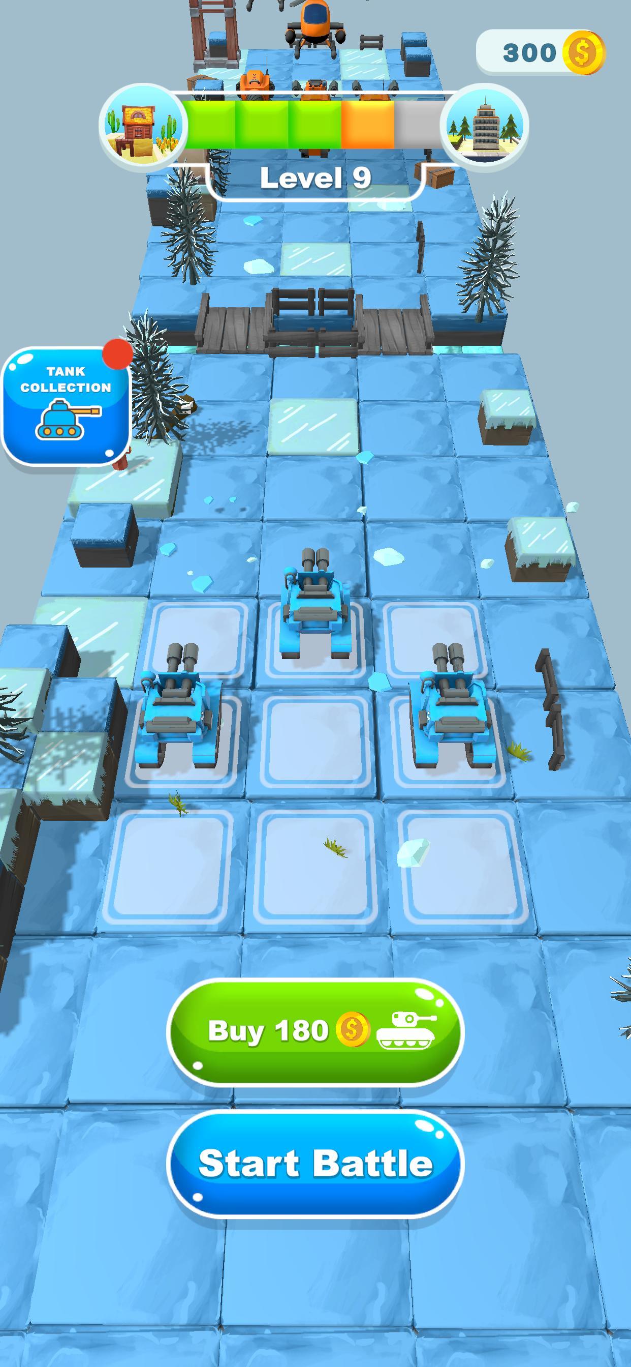 Merge Tank Master Game Screenshot