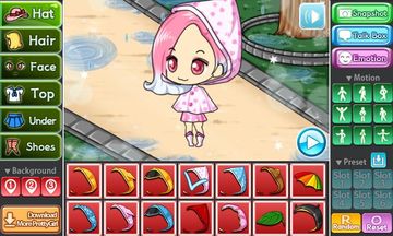 Rain Coat Pretty Girl Game Screenshot