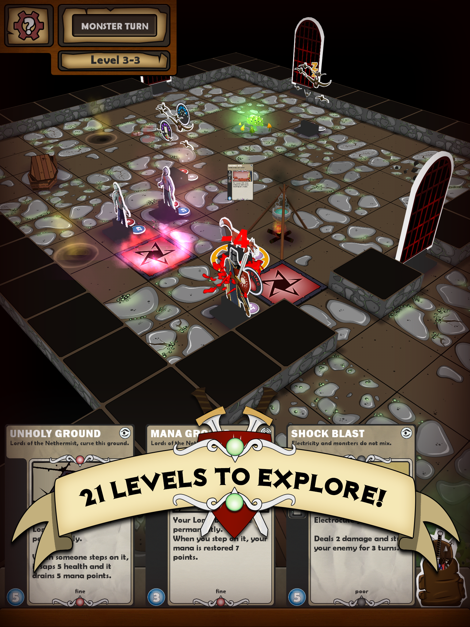 Скриншот игры Card Dungeon