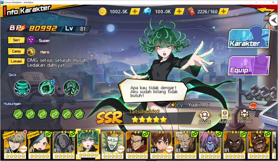ONE PUNCH MAN: The Strongest (Resmi) screenshot game