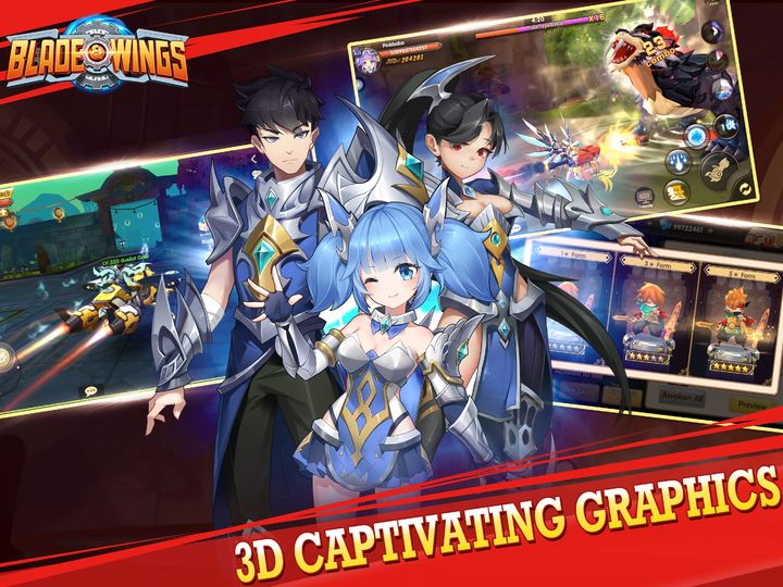 Blade Wings 3D Fantasy Anime of Fate Legends mobile android iOS apk download  for free-TapTap