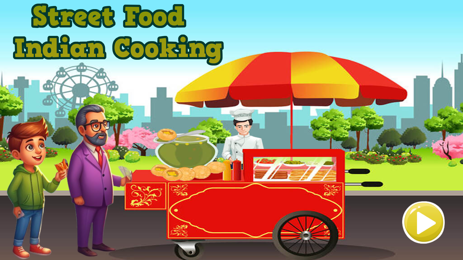 Street Food - Indian Cooking Game Screenshot