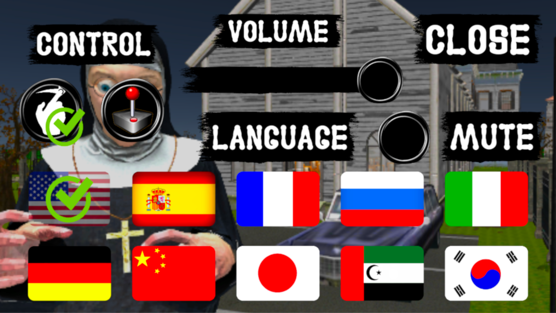 Cuplikan Layar Game Nun Neighbor Escape from Evil