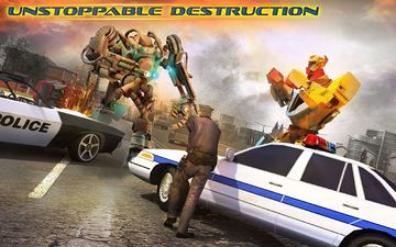 Robot Car Hero Sim 3D Game Screenshot