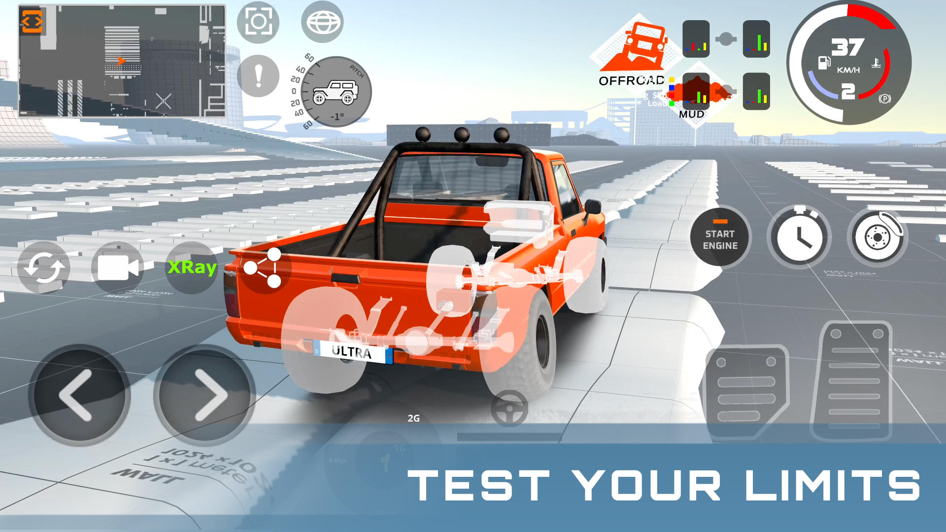 DriveCSX Car Crash Simulator Game Screenshot