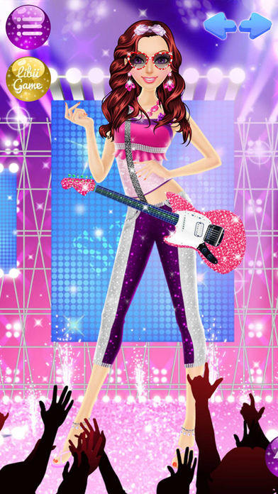 Star Girl Salon™ - Girls Makeup, Dressup and Makeover Games 게임 스크린샷