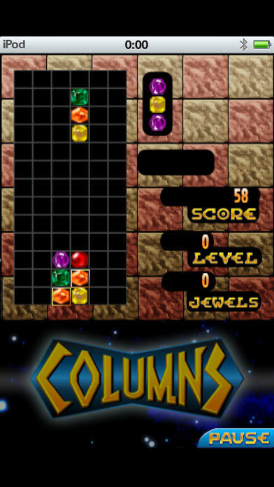 コラムス Game Screenshot
