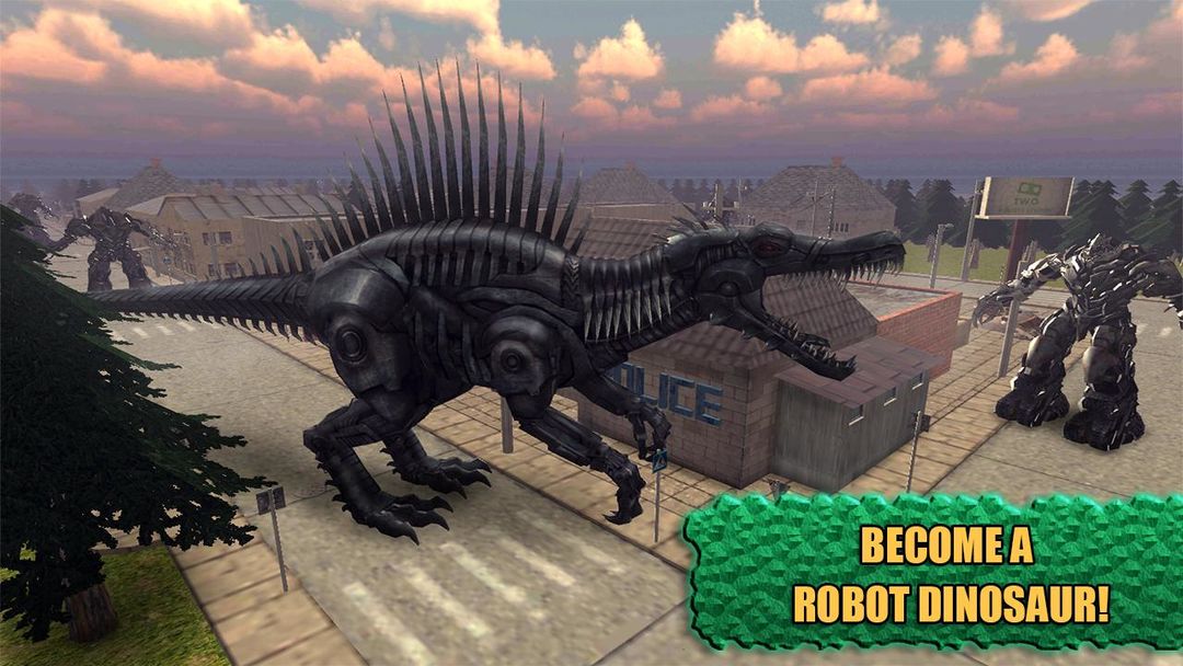 X-Ray Dinosaur Robot Battle ภาพหน้าจอเกม
