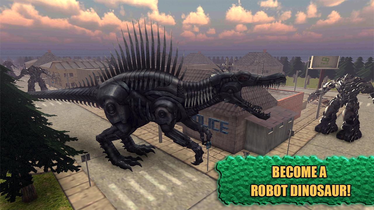 X-Ray Dinosaur Robot Battle 게임 스크린샷
