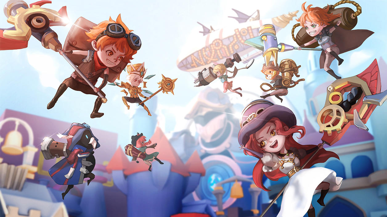Screenshot of the video of Colossus Knights