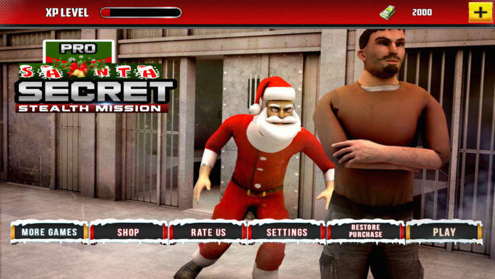 Santa Secret Stealth Mission Pro Game Screenshot