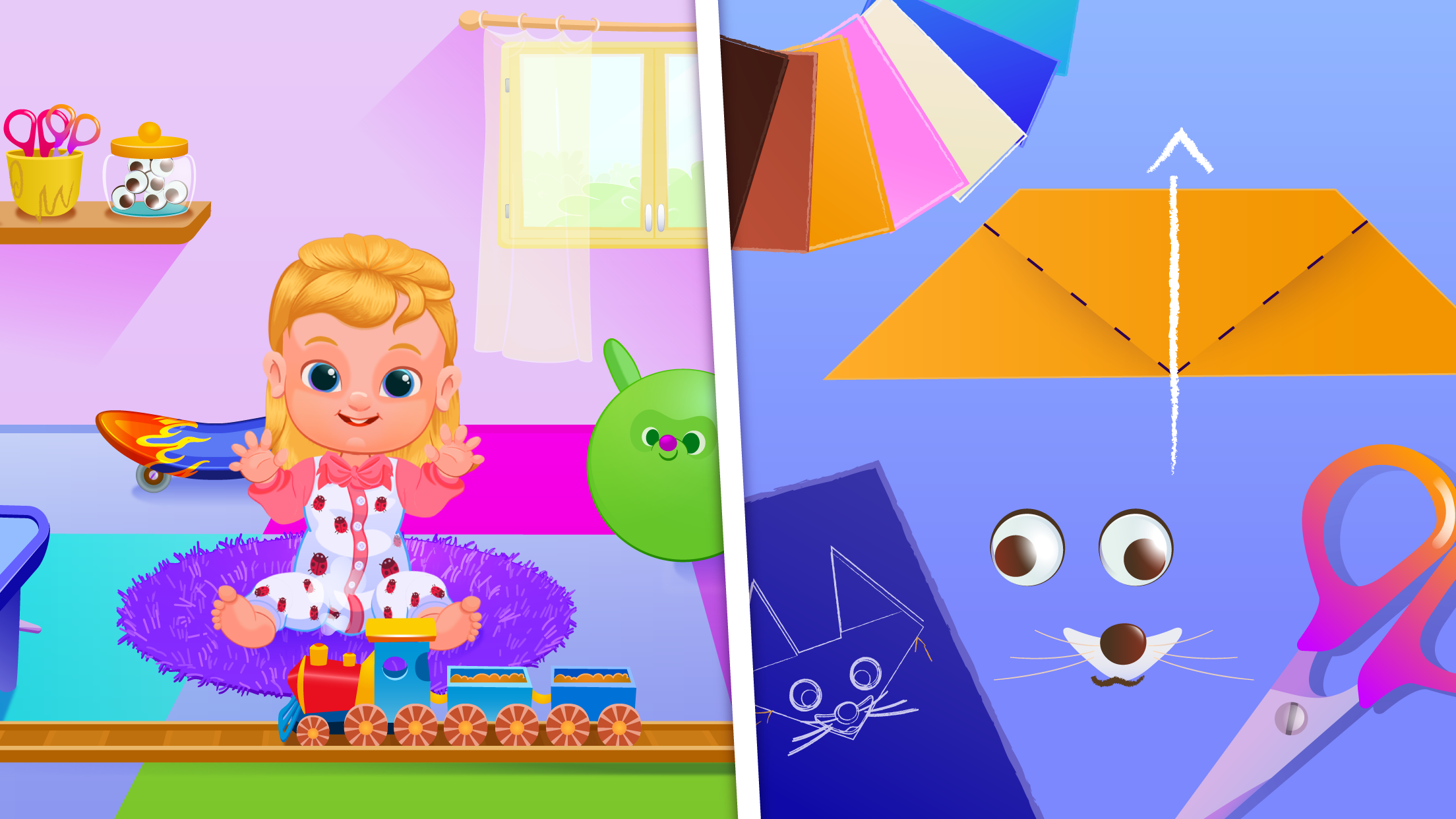 Cuplikan Layar Game My Baby Care 2
