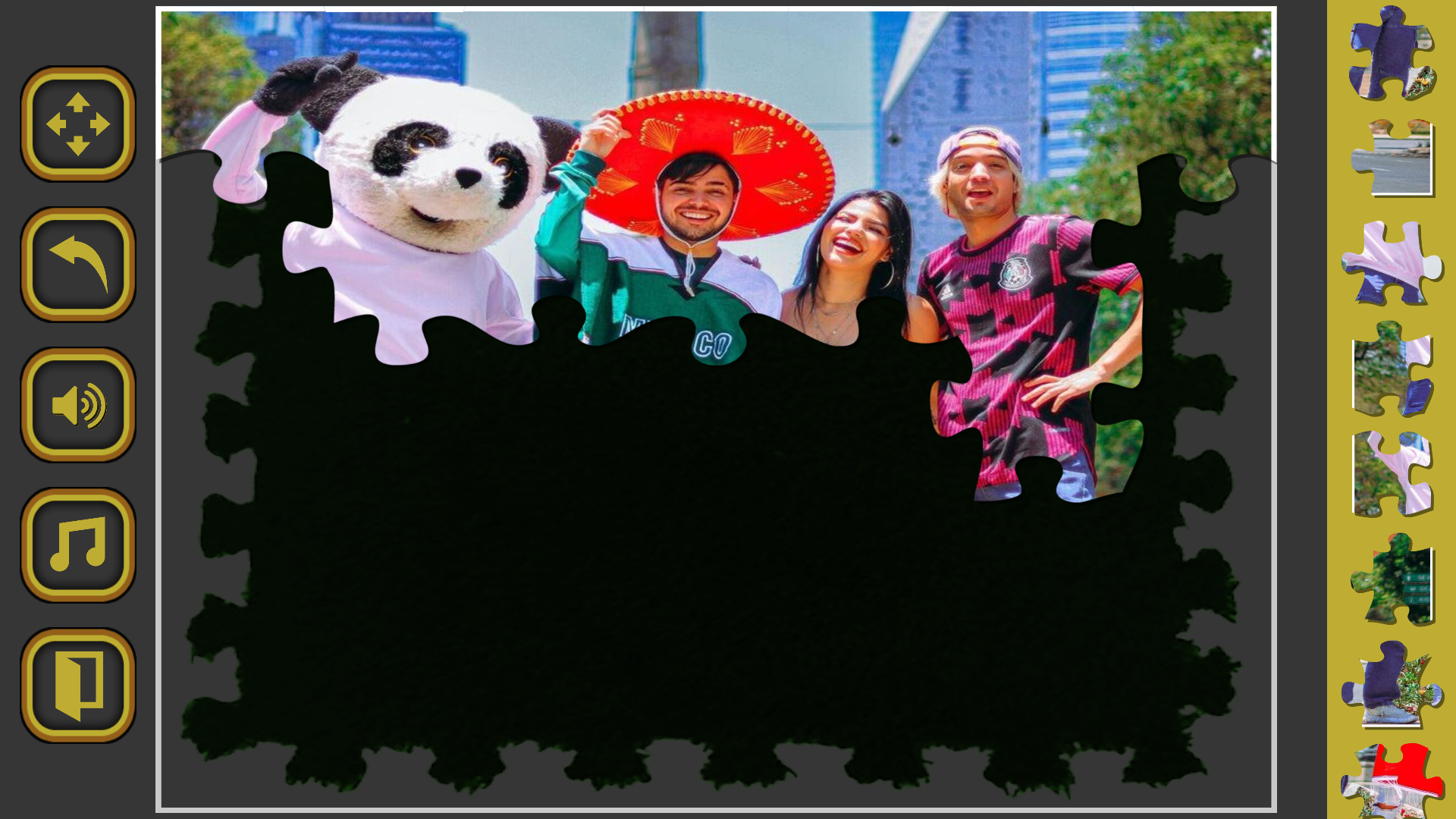 Yolo Aventuras Jigsaw Puzzle ภาพหน้าจอเกม