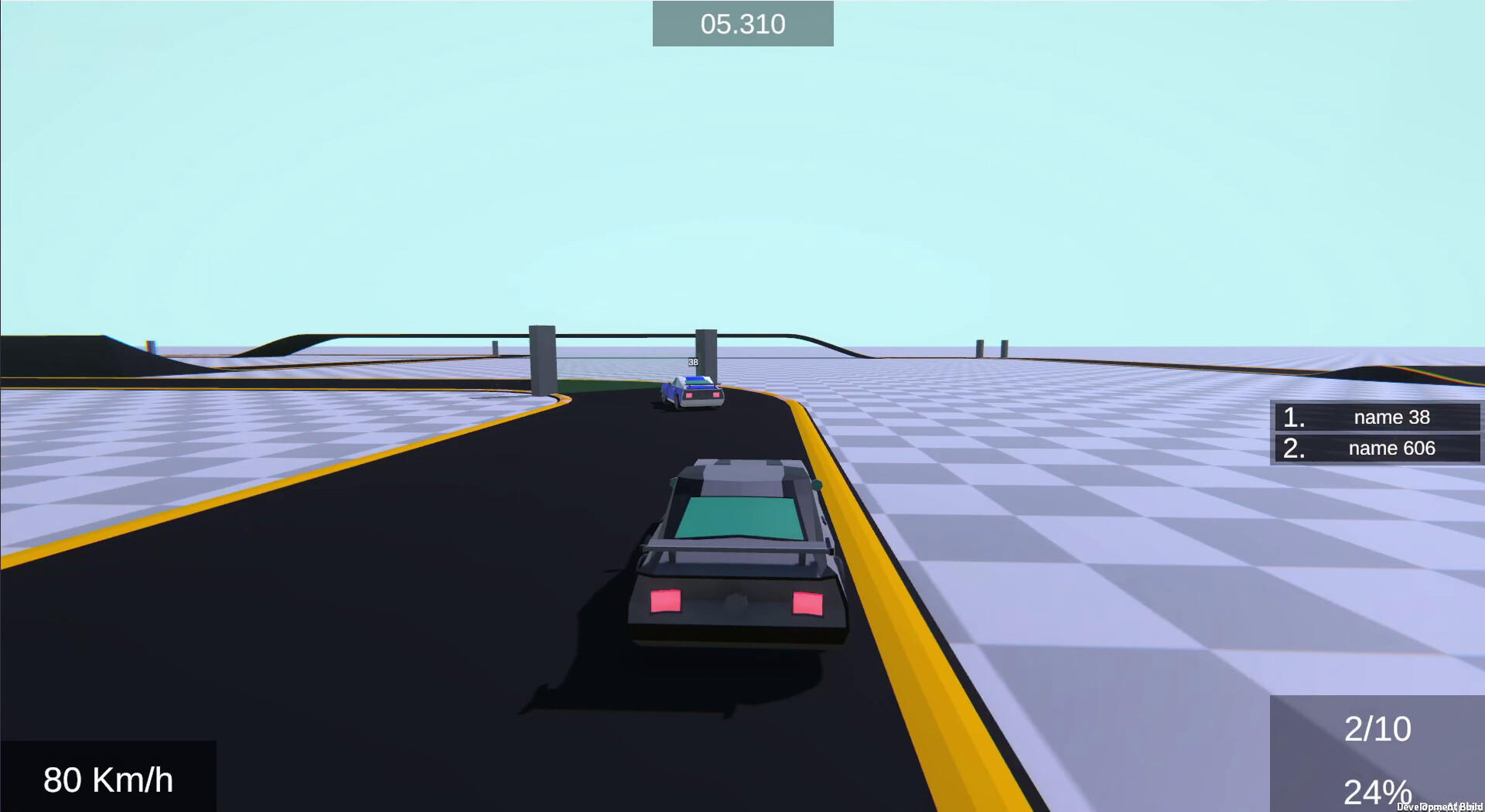 Poly Speed screenshot game