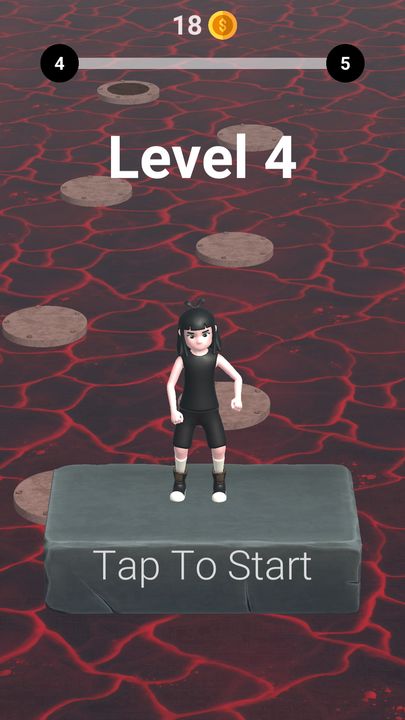 Wednesday Jumping Game Game Screenshot