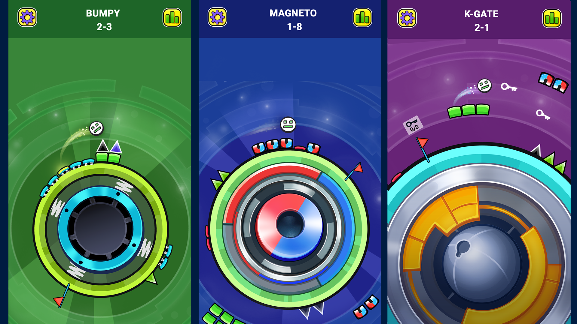 Geometry Loop Game Screenshot