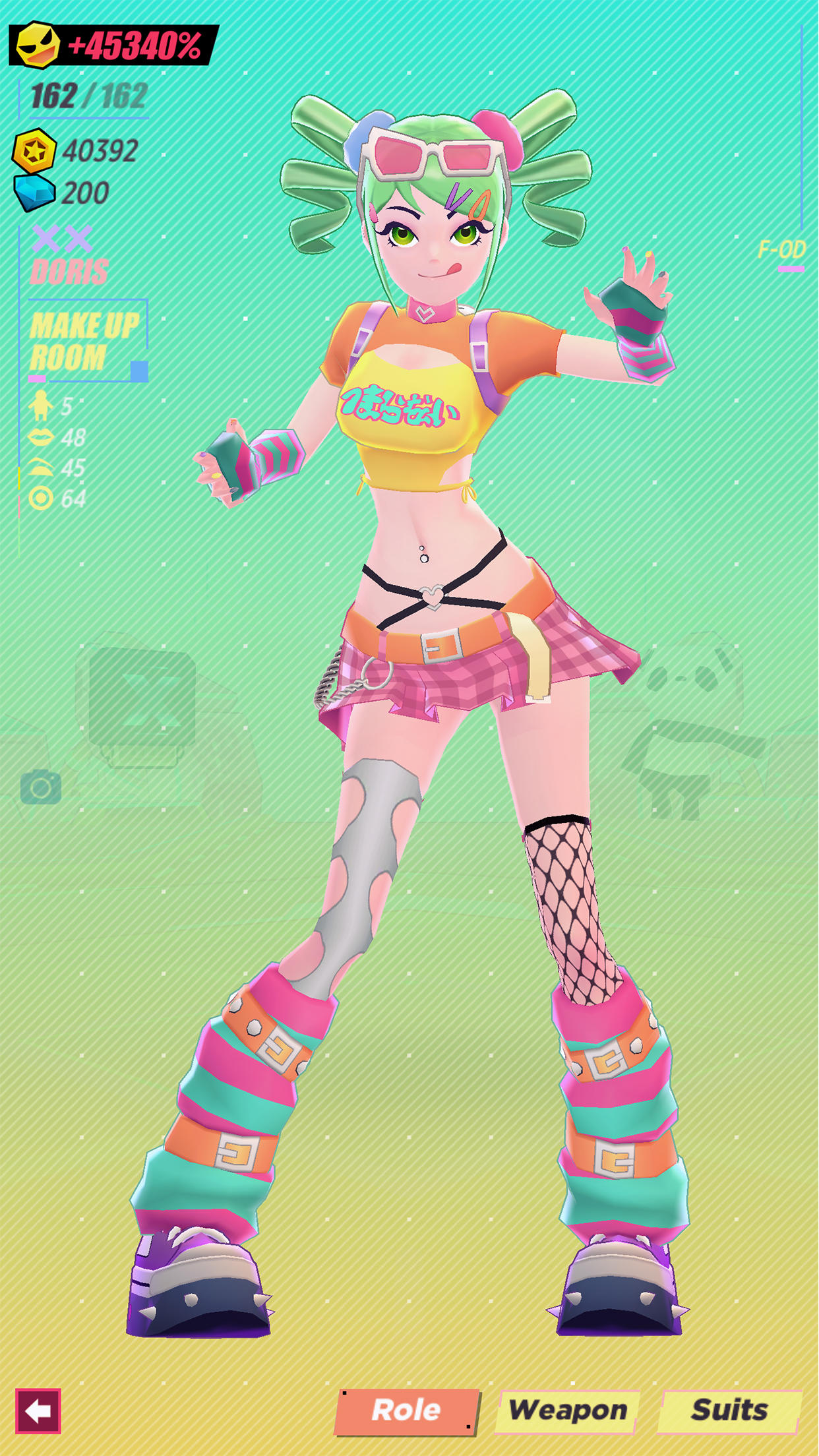 Slash & Girl  Game Screenshot