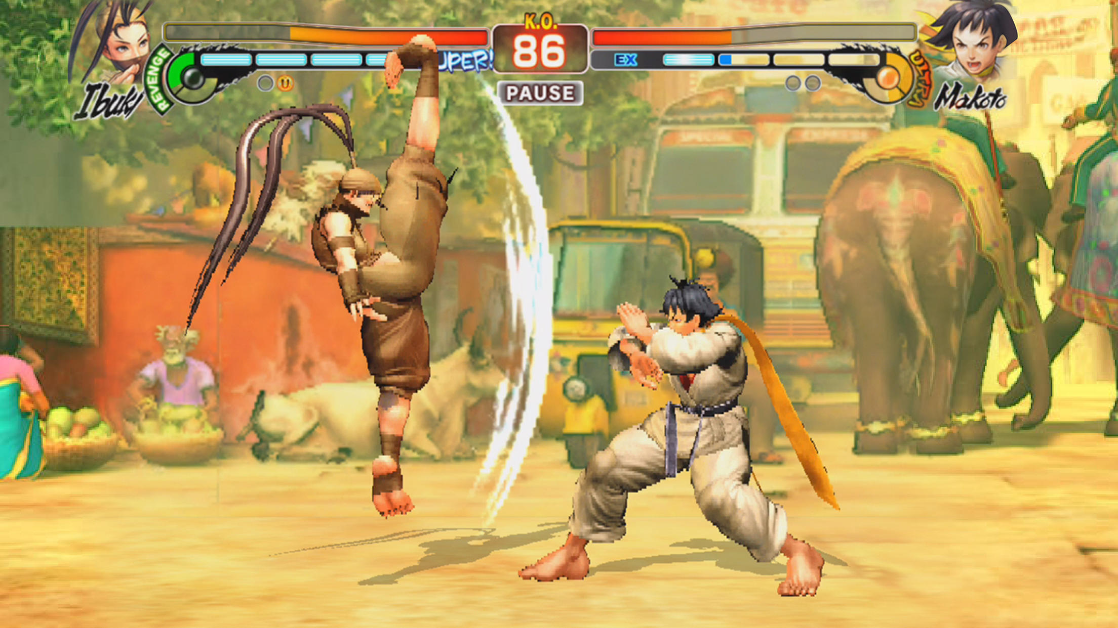 Street Fighter IV CE NETFLIX Game Screenshot