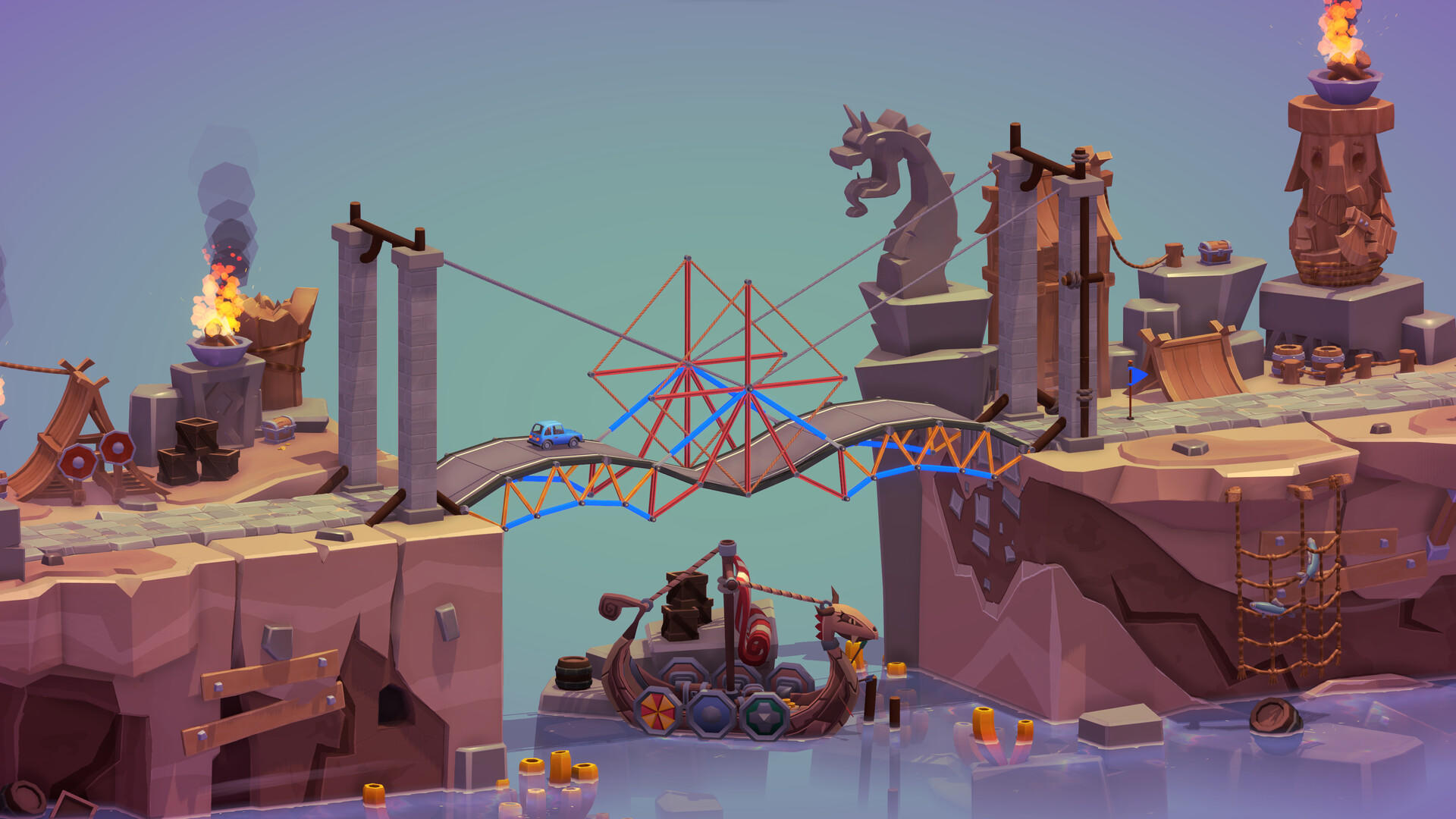 Poly Bridge 3 게임 스크린 샷