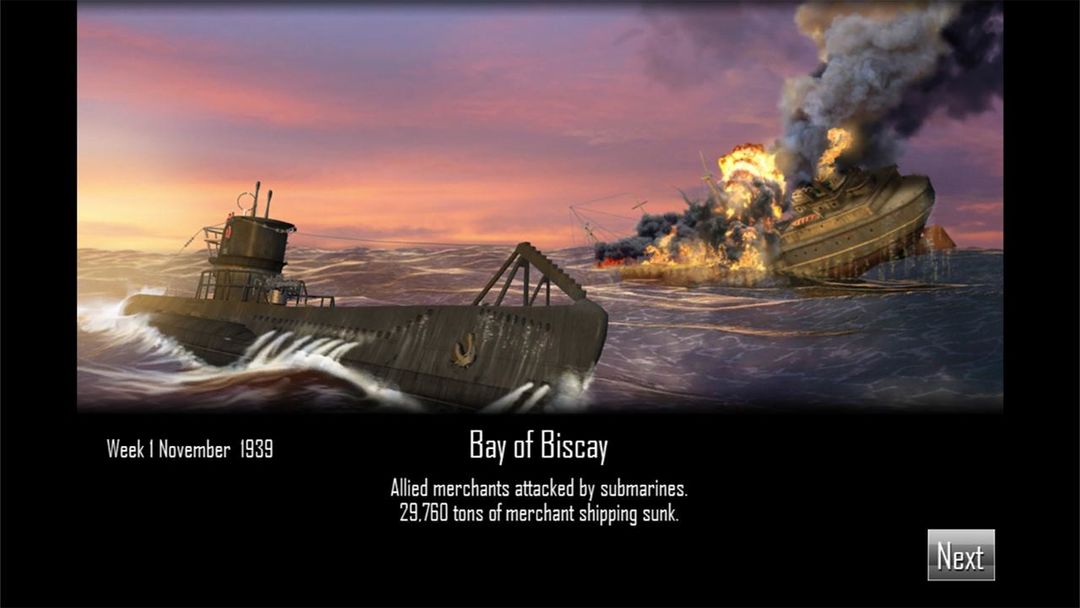 Atlantic Fleet Lite screenshot game
