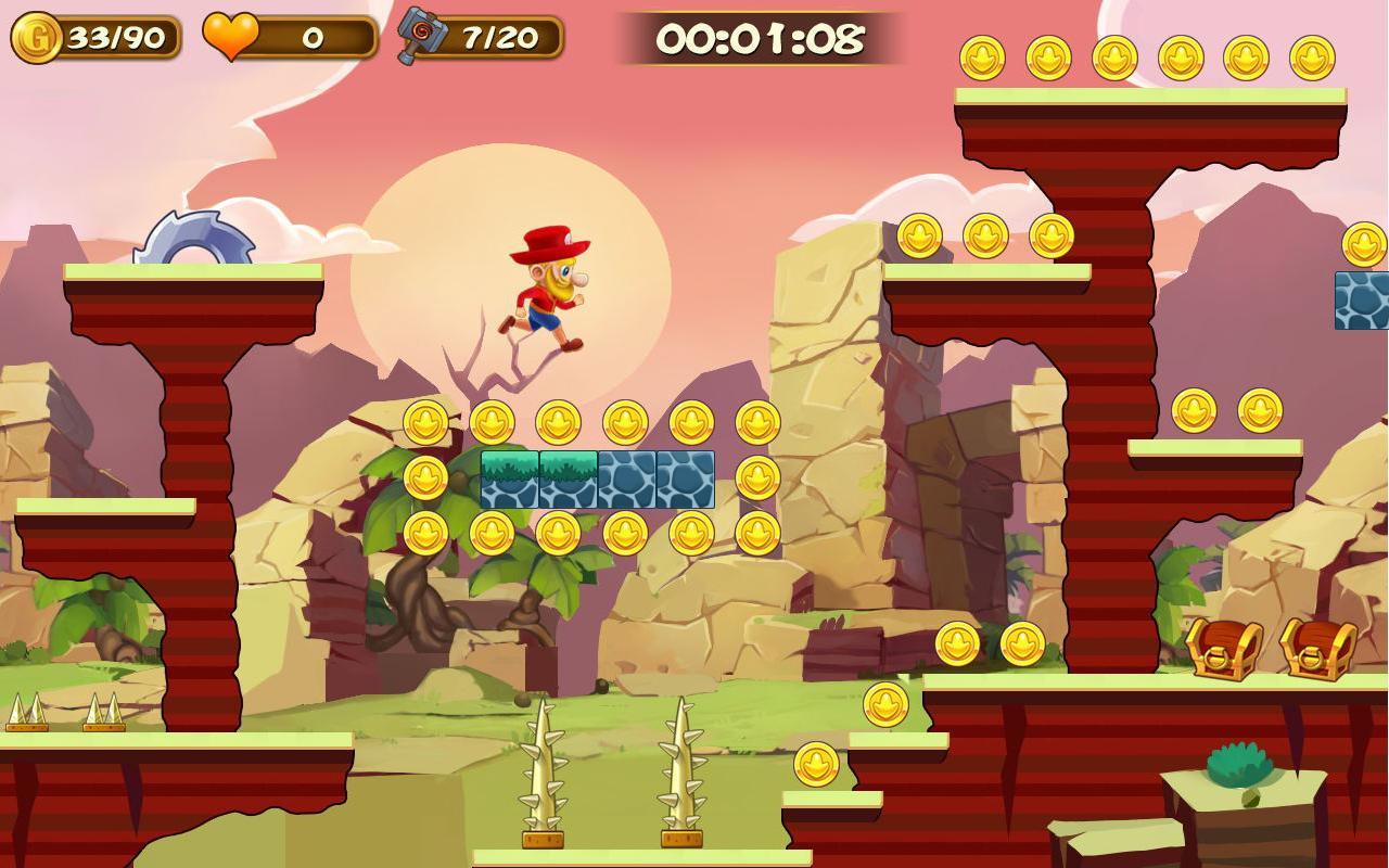 Super  Adventure of Jabber Game Screenshot