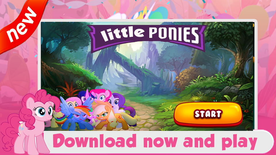 Little pony subway kids gameのキャプチャ