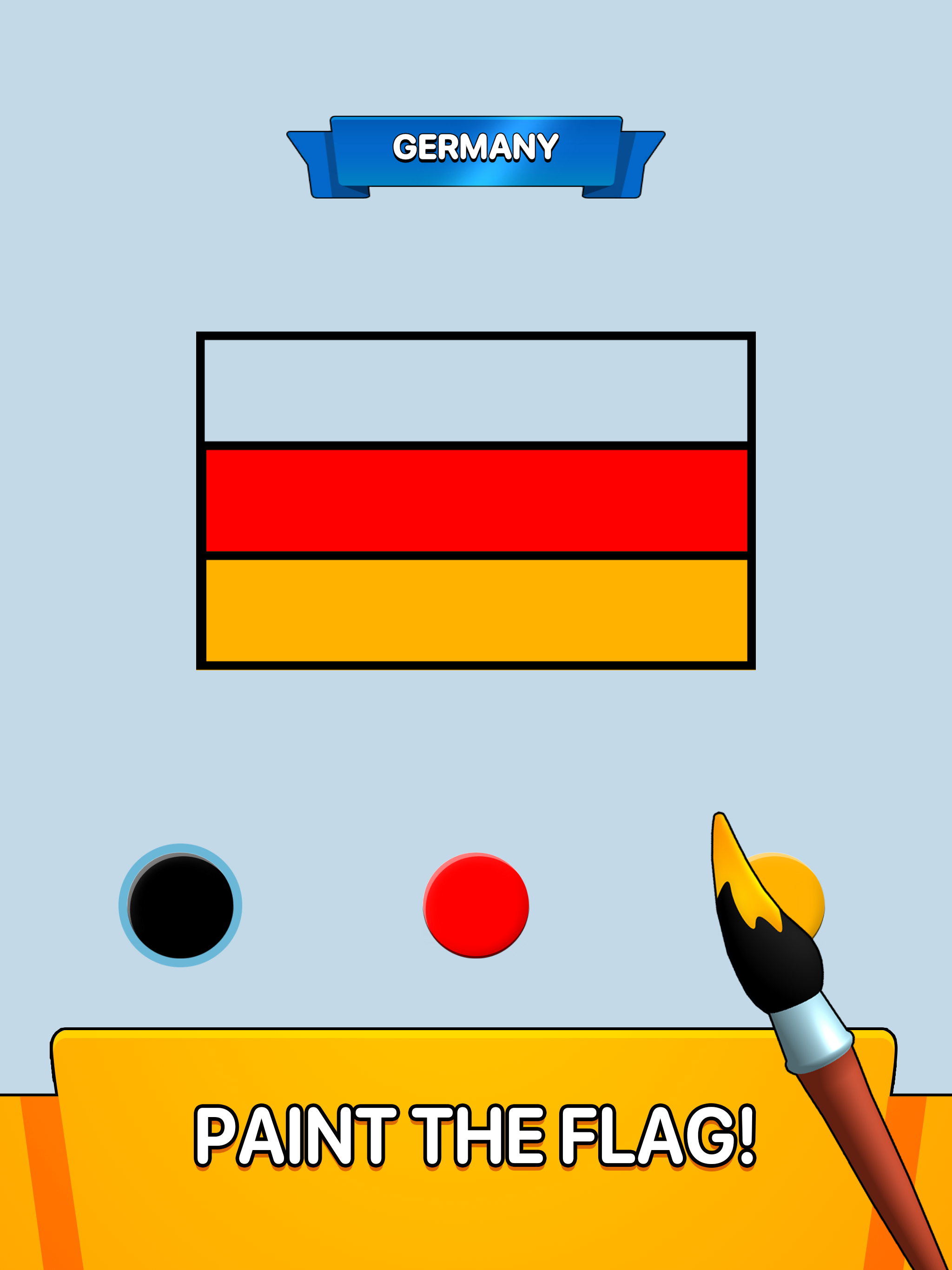 Paint the Flag screenshot game