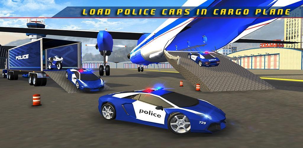 Banner of 警察飛機運輸車遊戲 2.6