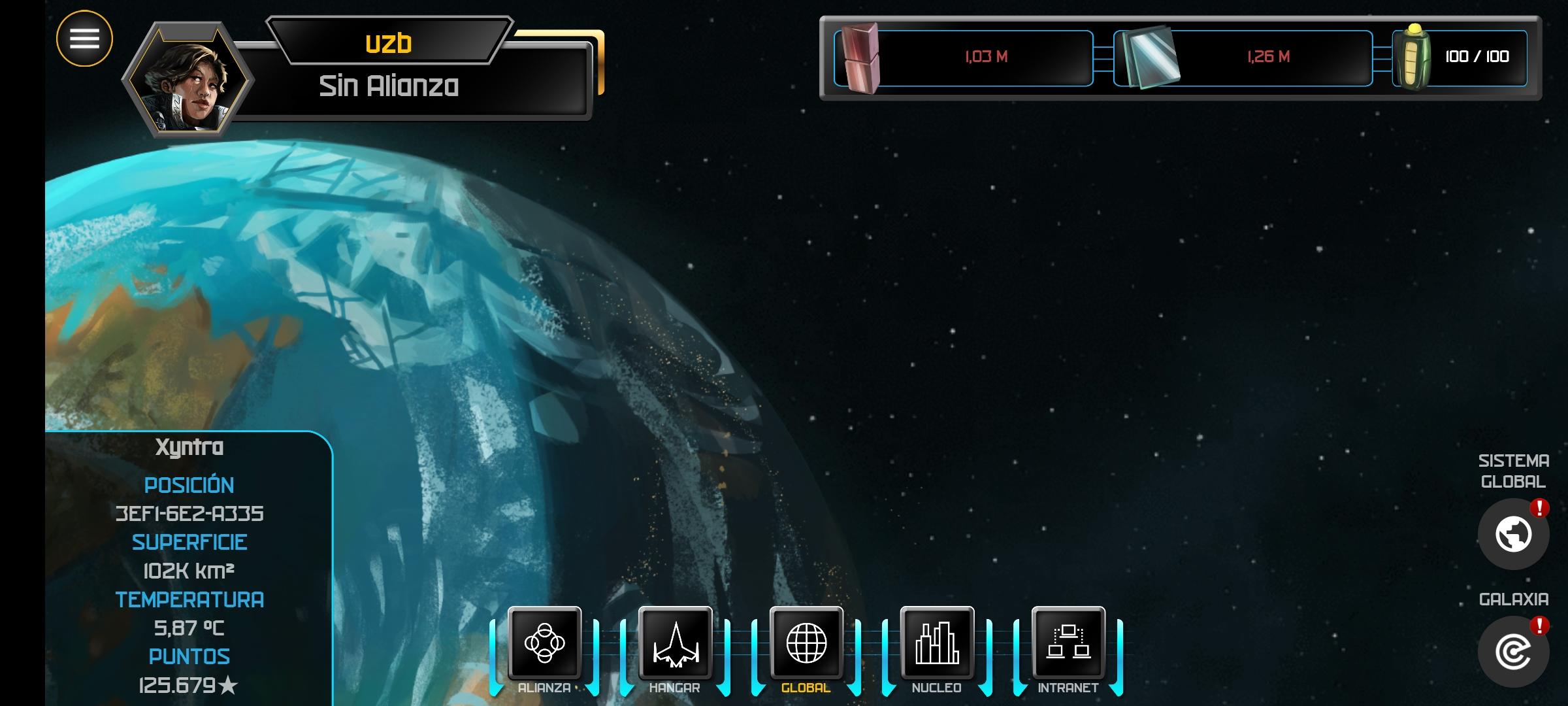 Galaxy Conquer Game Screenshot