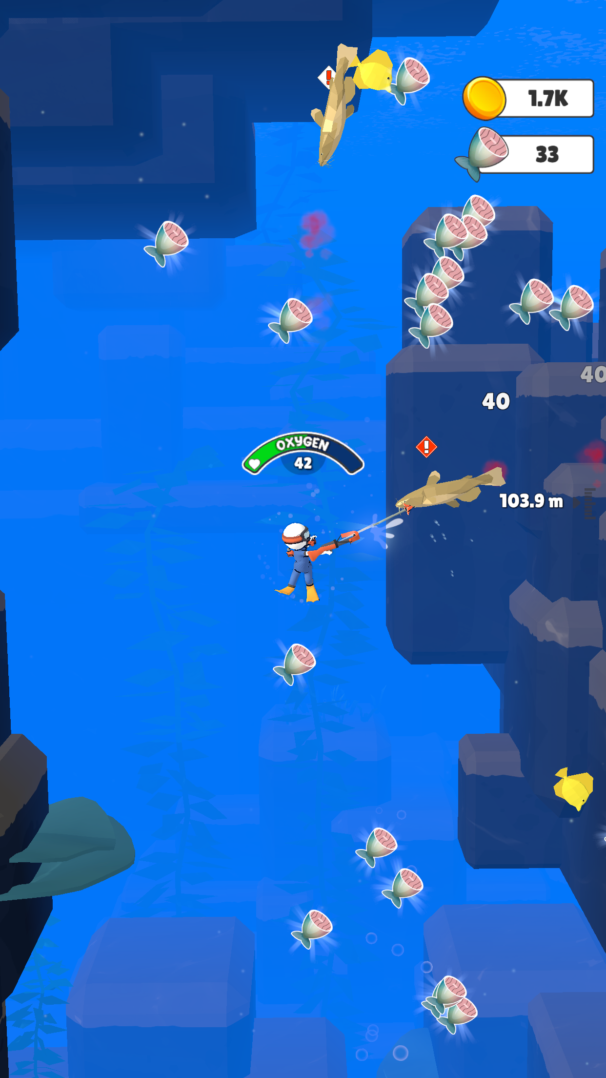 Screenshot of Diver Hero