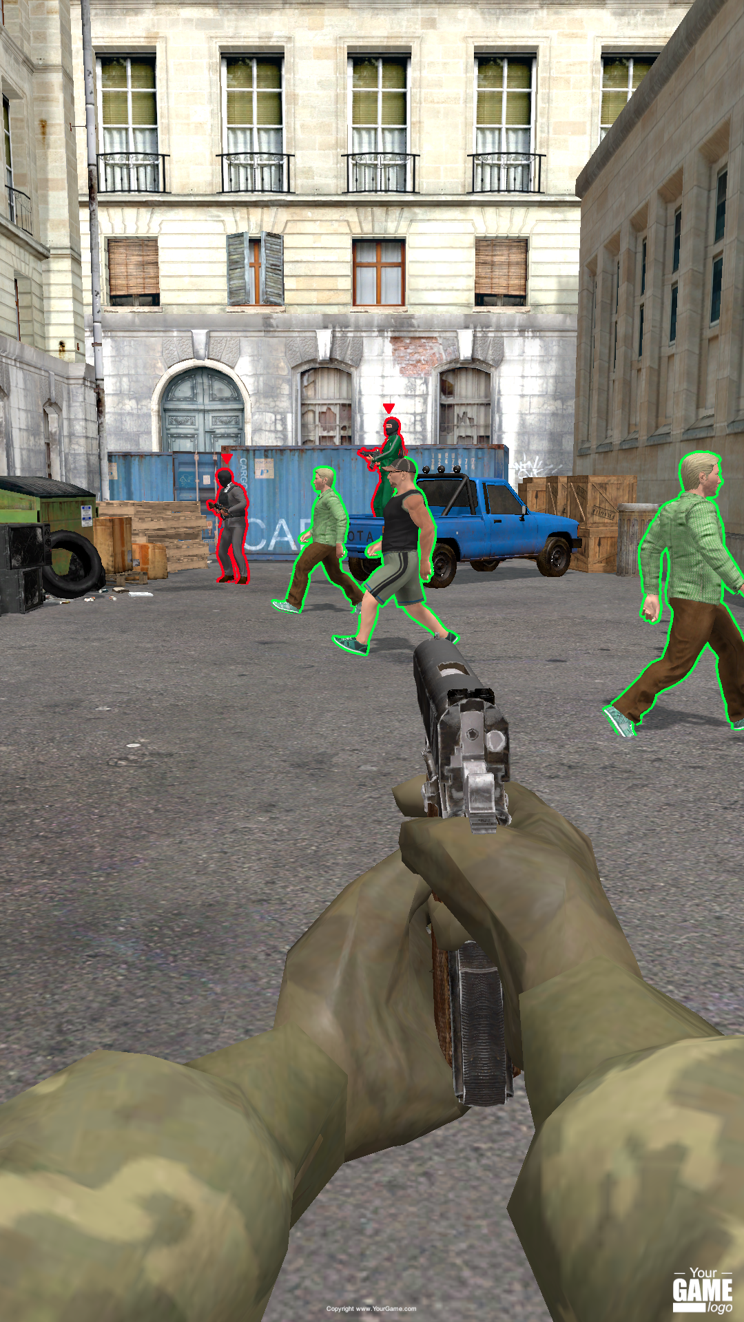 Bullet Control Game Screenshot