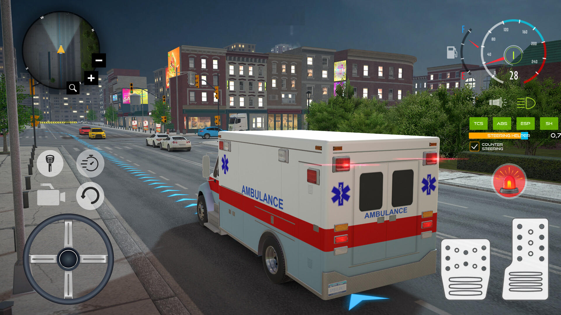 US Ambulance Simulator Game Screenshot