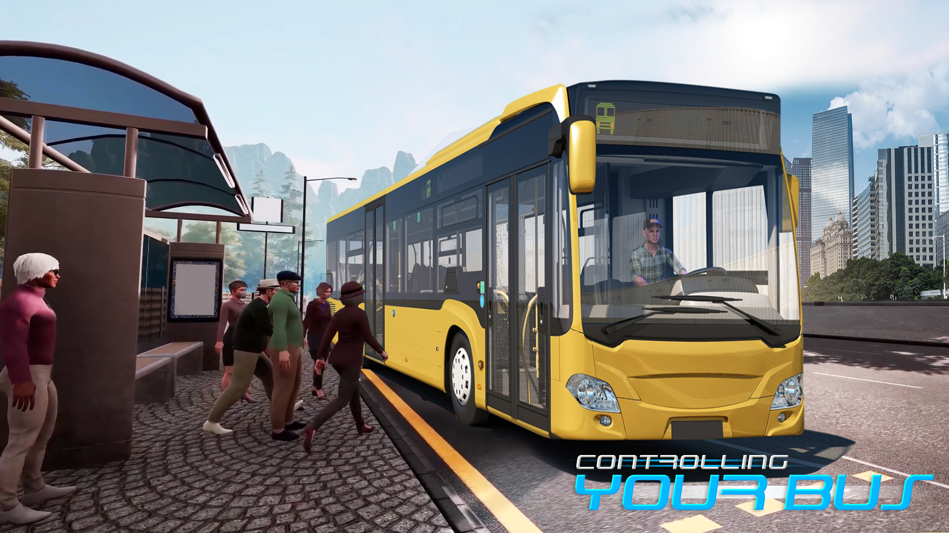 Controlling Your Bus Game Screenshot
