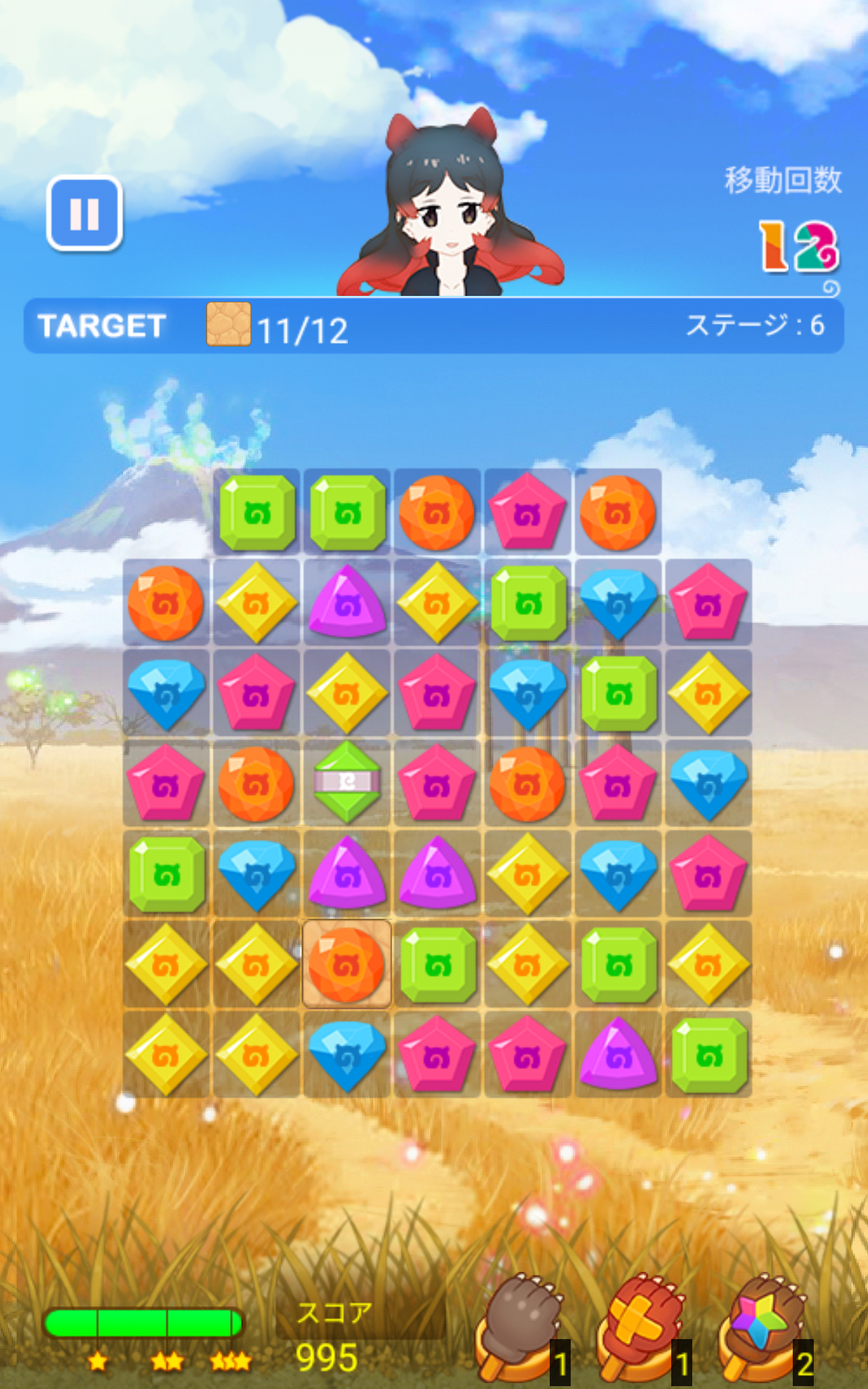 けものフレンズ：ぱずるごっこ ゲームのスクリーンショット