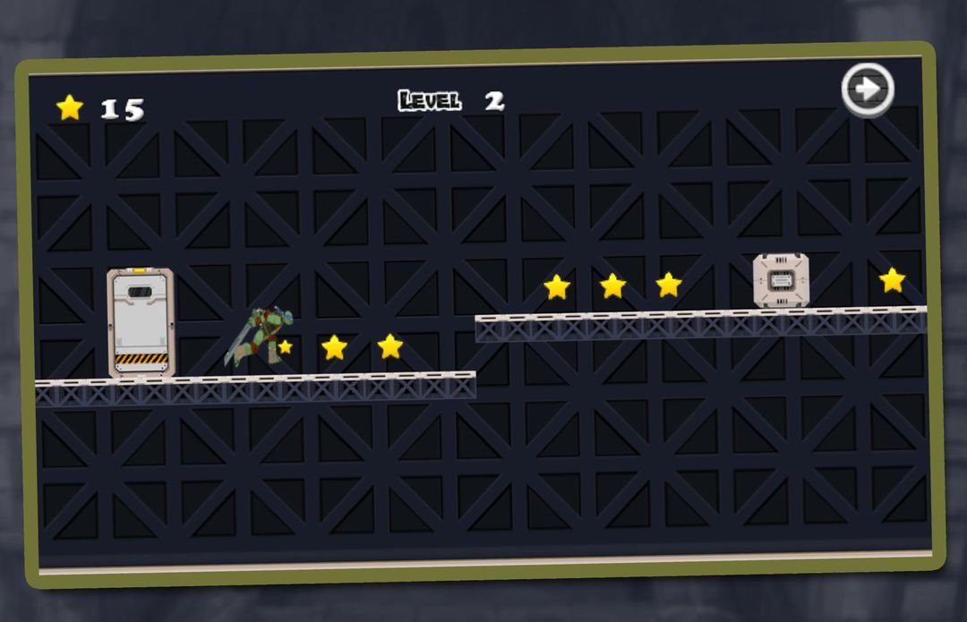 Screenshot of Turtle Jumper Ninja
