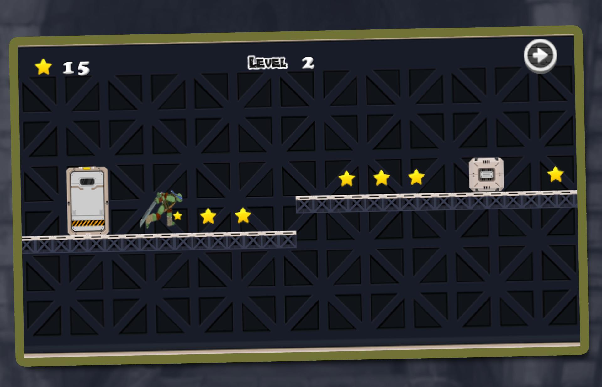 Turtle Jumper Ninja ภาพหน้าจอเกม