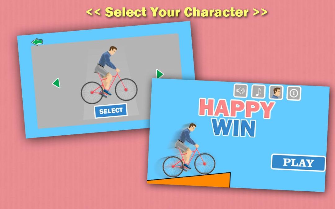 Screenshot of Happy Win Bro The Wheels Mode